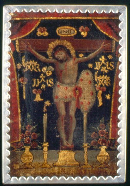 The Crucifixion by Mexican School