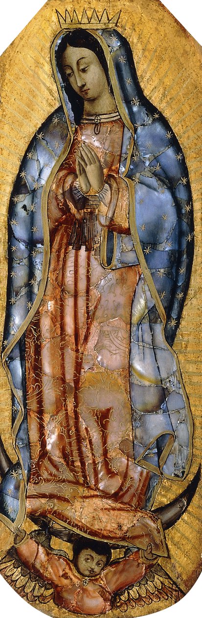 The Virgin of the Guadaloupe by Mexican School