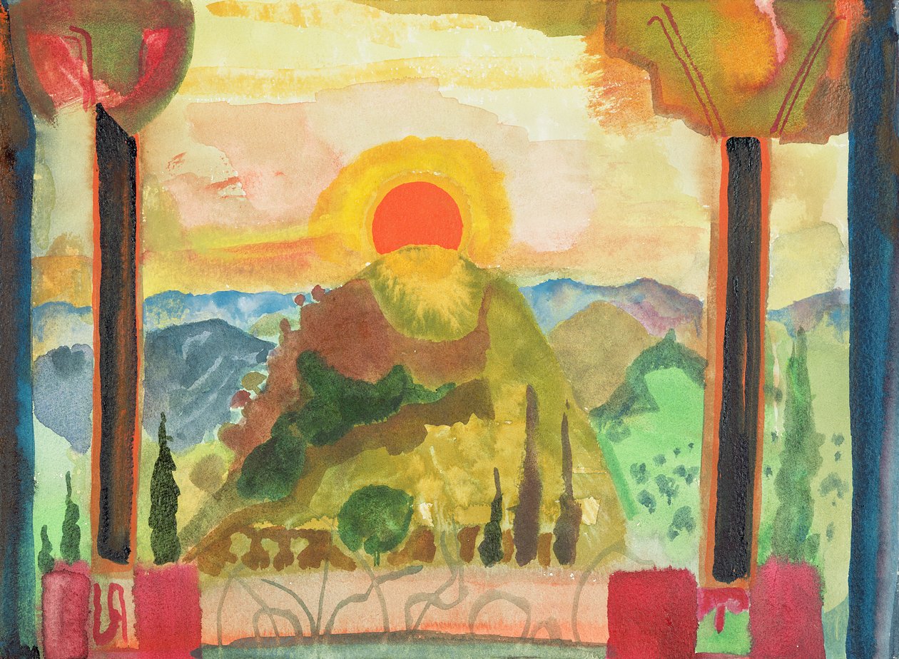 Sundown Over Abruzzi by Michael Chase