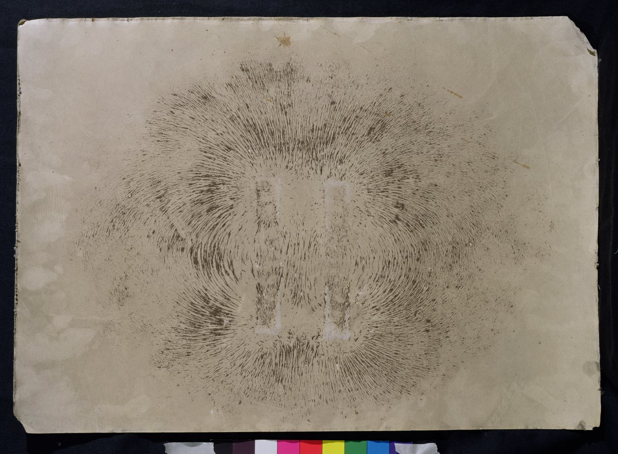 Magnetic experiment by Michael Faraday (1791-1867) by Michael Faraday