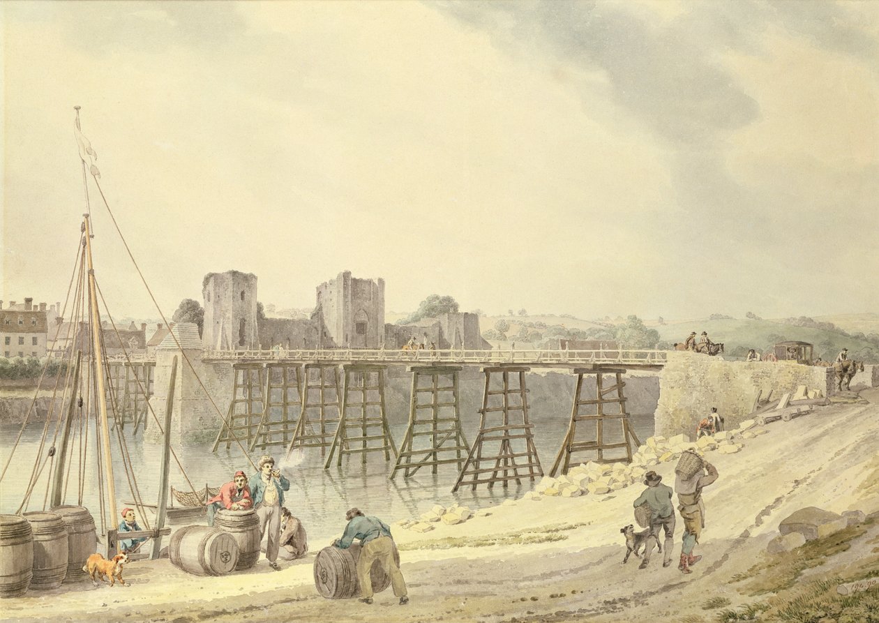 Newport on the Usk by Michael Rooker