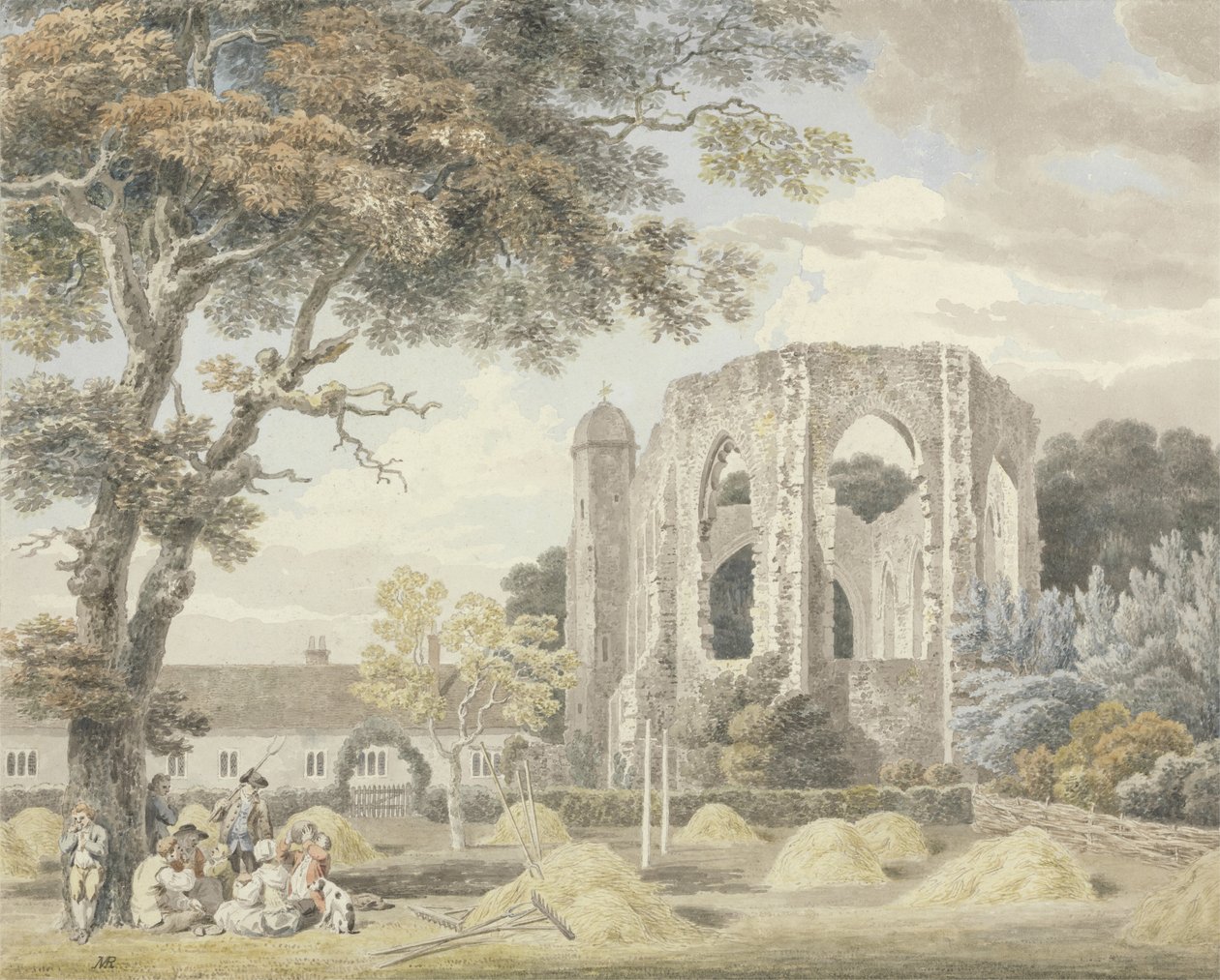 The Chapel of the Greyfriars Monastery, Winchester by Michael Rooker