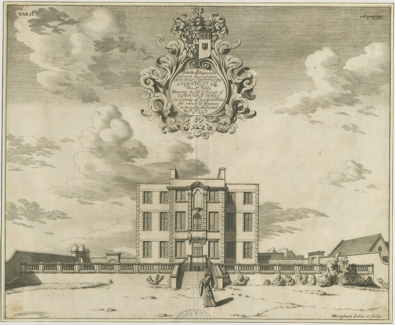 Elmhurst Hall by Michael Burghers