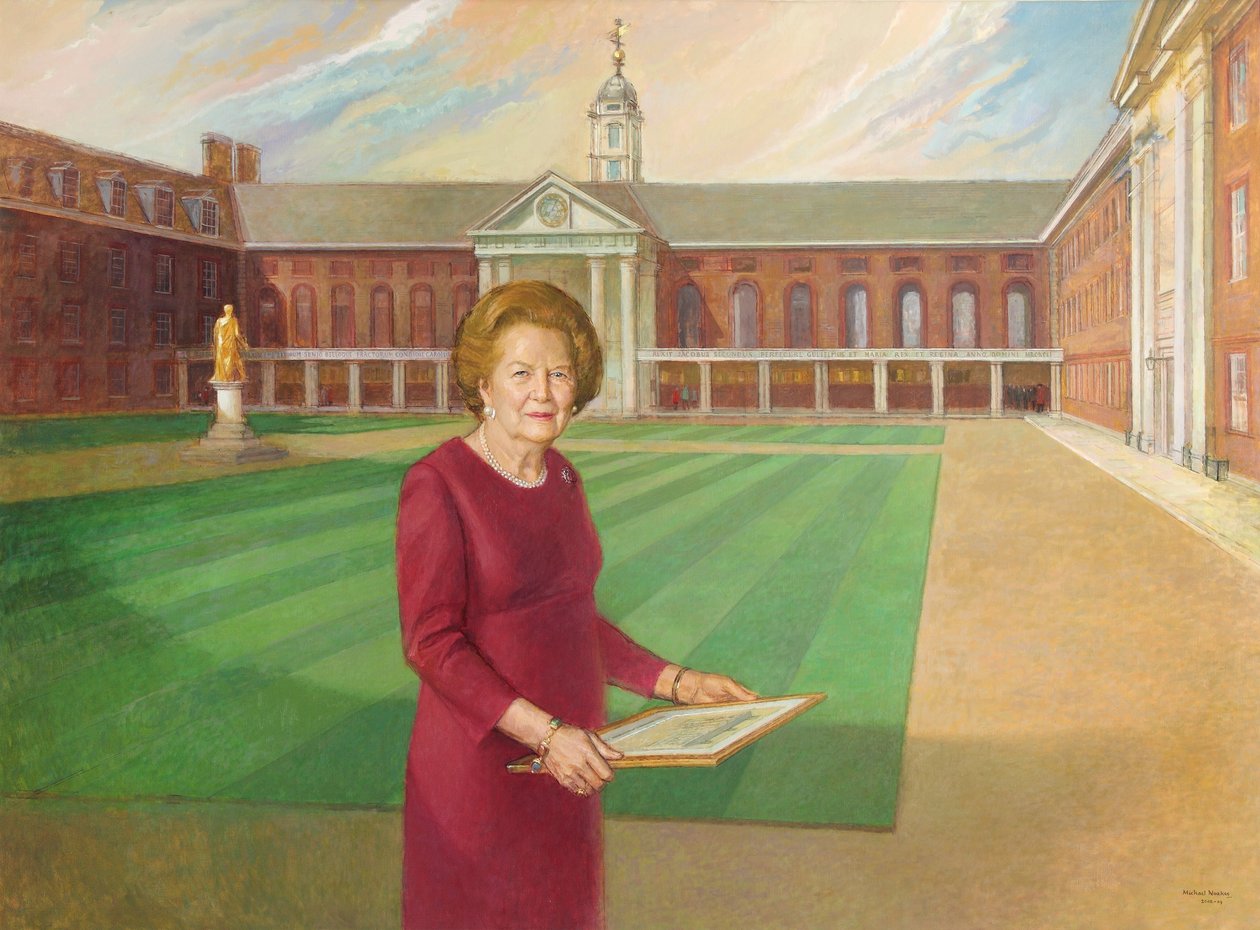 Baroness Thatcher by Michael Noakes