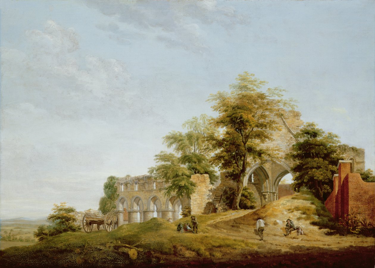 Ruins of Buildwas Abbey, 1770 by Michael Rooker