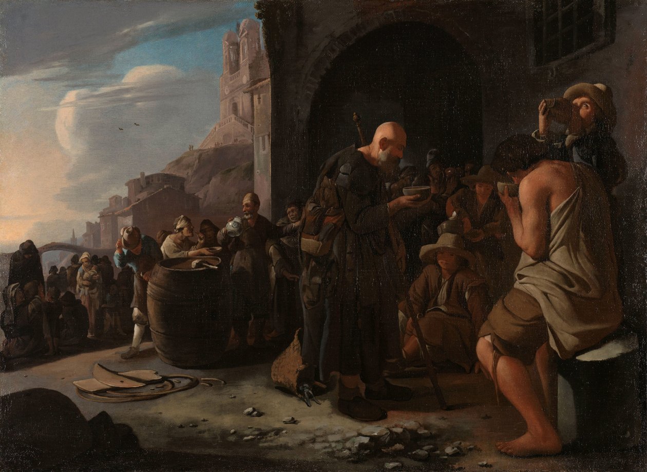 Refreshing the Thirsty by Michael Sweerts