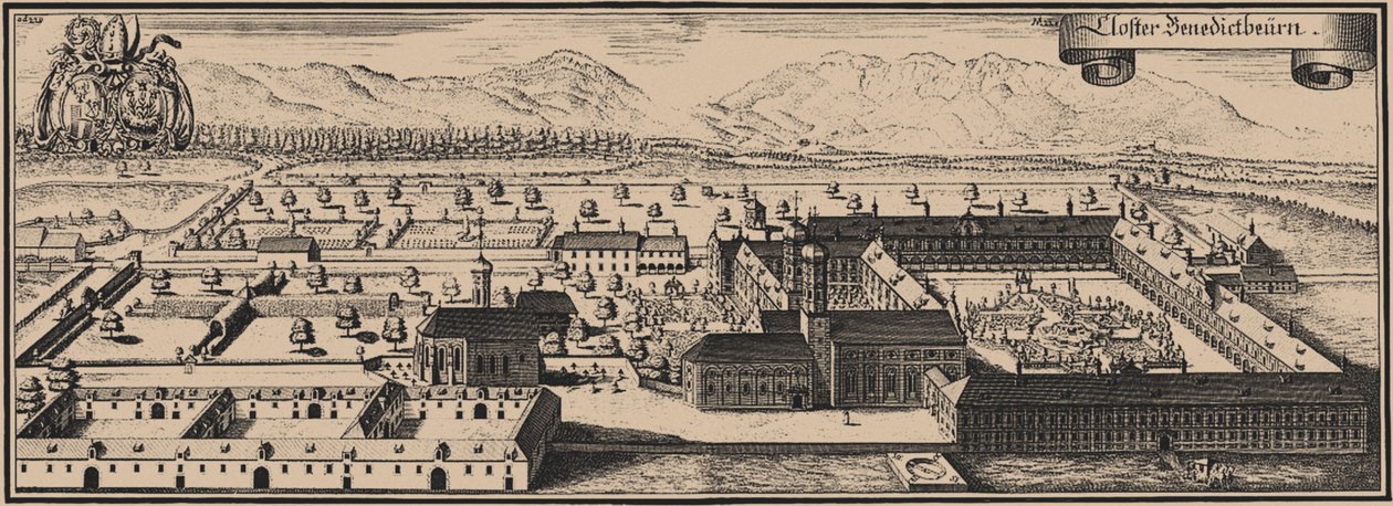 Benediktbeuern Abbey by Michael Wening