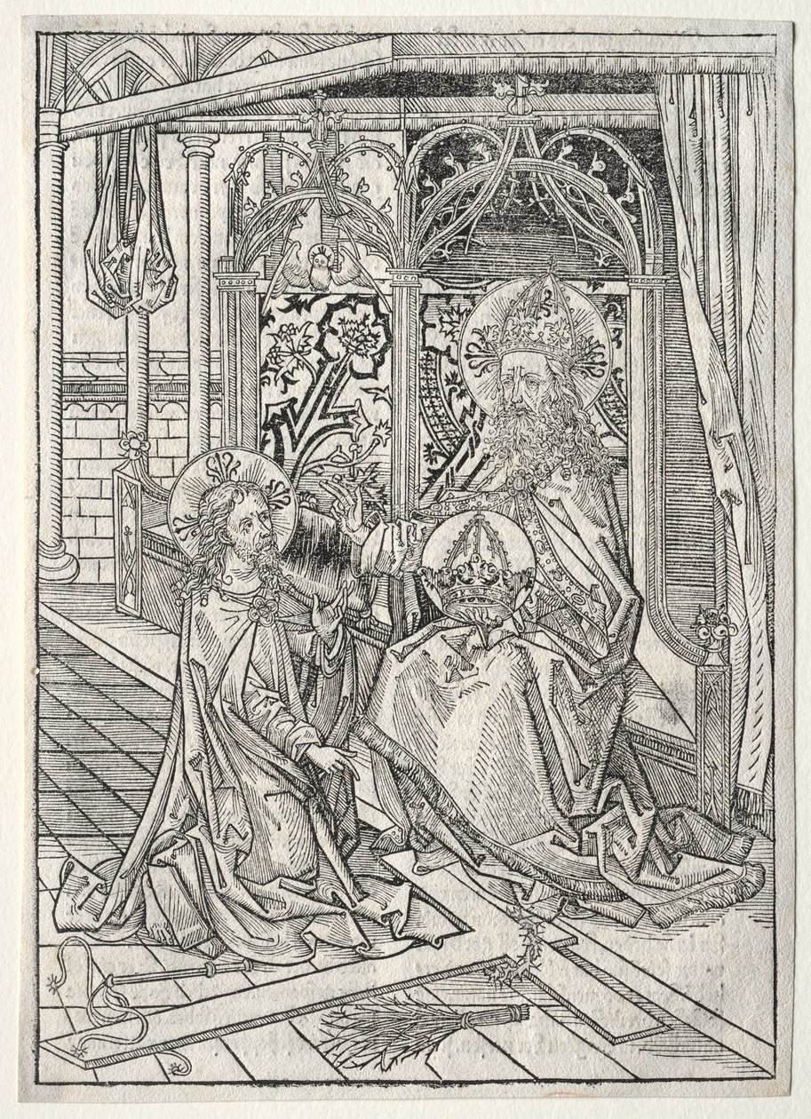 The Trinity, from Der Schatzbehalter by Michael Wolgemut