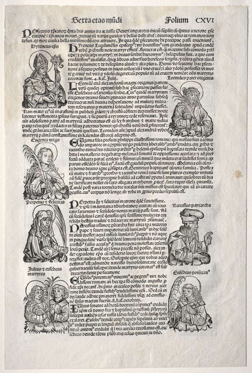 Nuremberg Chronicle by Michael Wolgemut