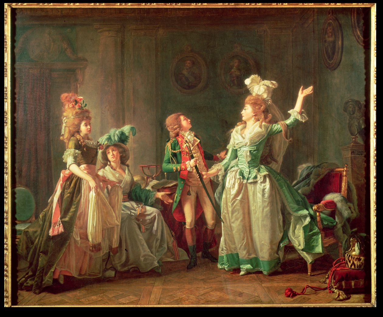 The Departure of the Dragoon Guard, 1774-1819 by Michel Garnier