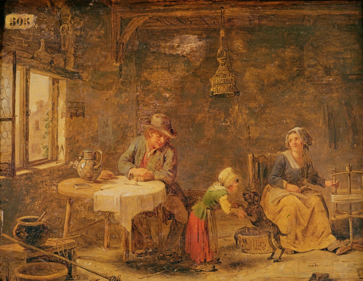 Interior by Michel Martin Drolling