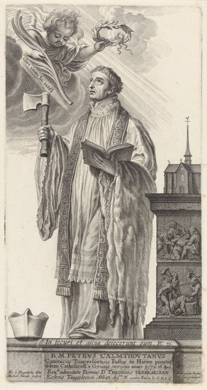 A Depiction of Petrus van Kalmpthout by Michel Natalis