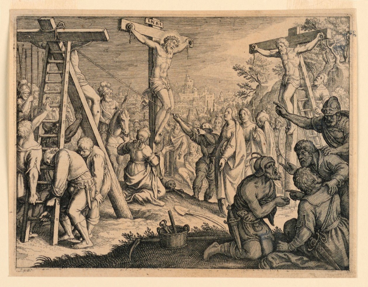 The Crucifixion by Michel Lasne