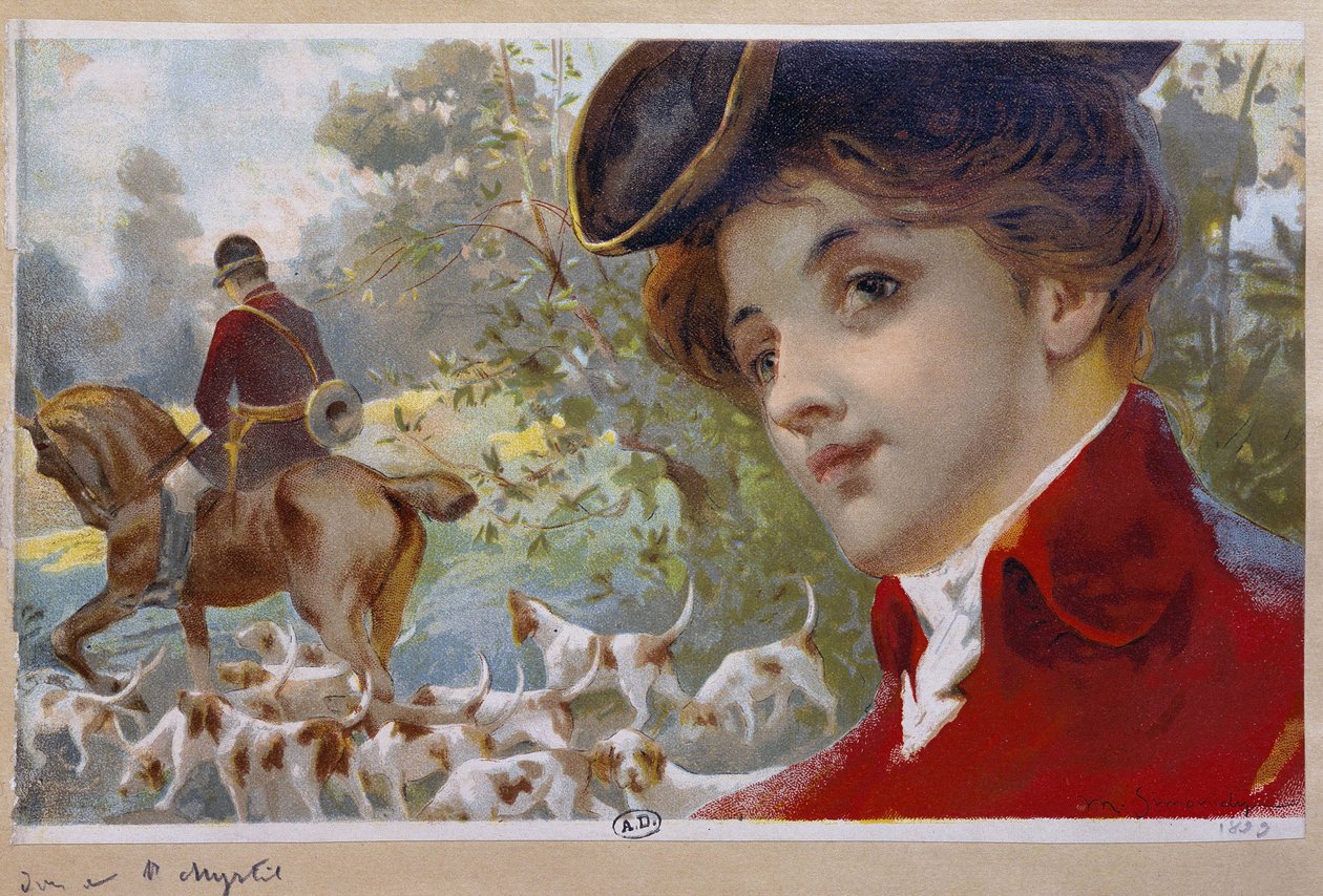 Woman Hunting by Michel Simonidy