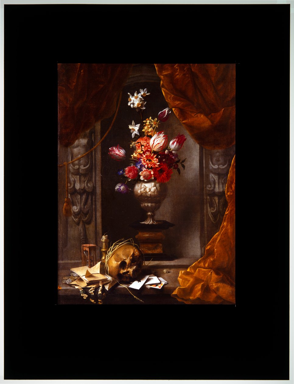 Still Life with Vase of Flowers by Michel de Bouillon