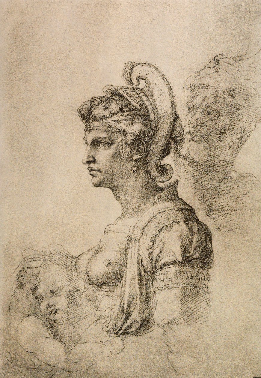 Cleopatra by Michelangelo Buonarroti