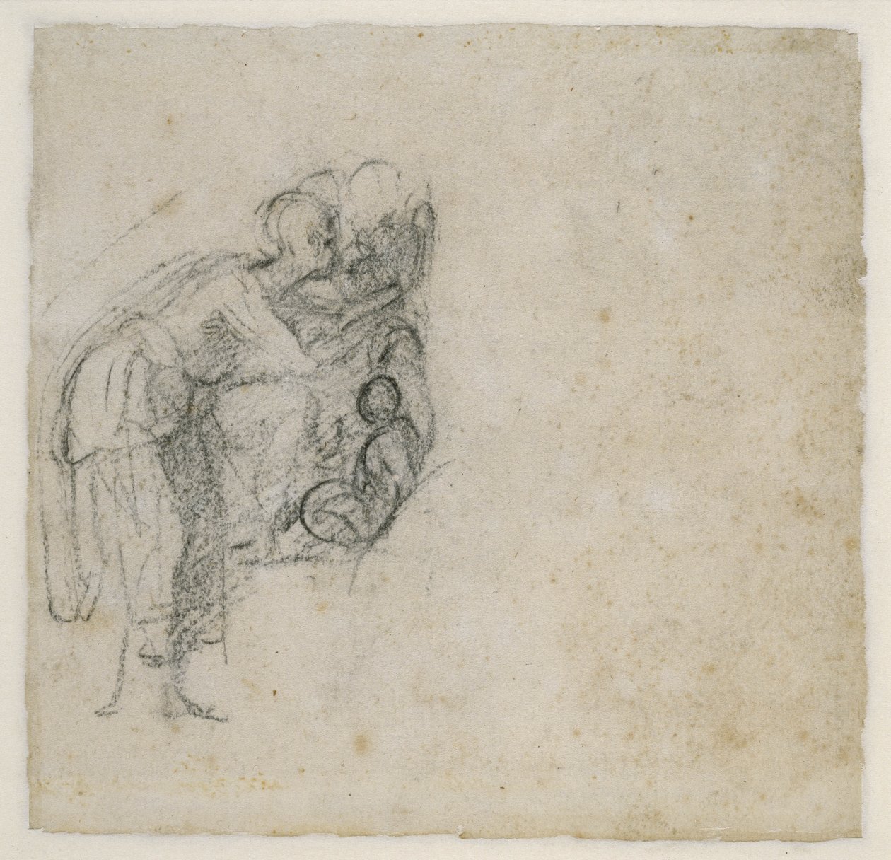 Study of a group of Figures by Michelangelo Buonarroti