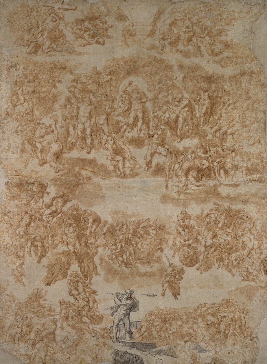 The Last Judgement by Michelangelo Buonarroti