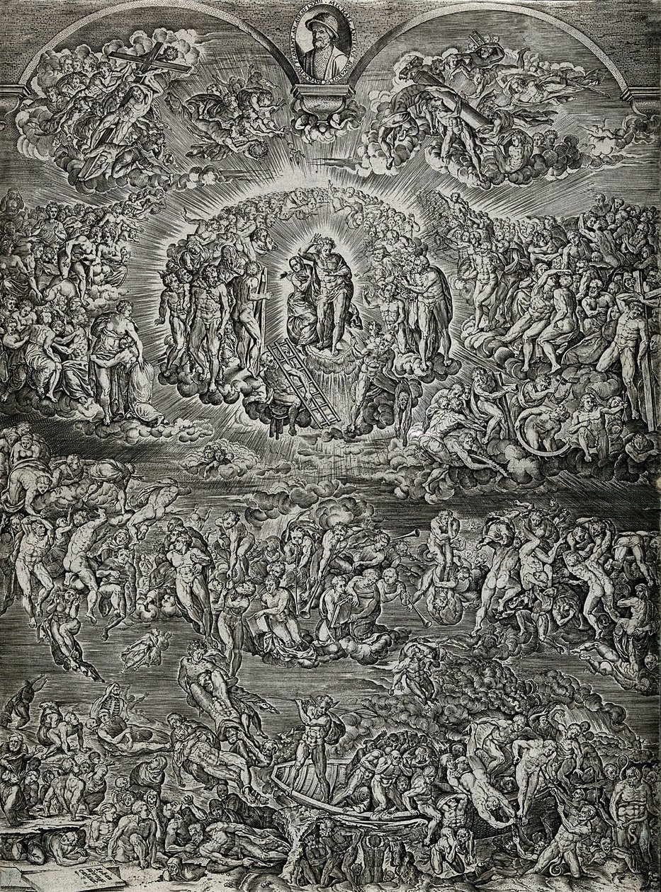 The Last Judgment by Michelangelo Buonarroti