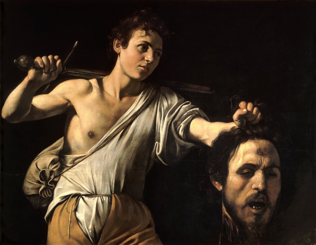 David with Head of Goliath by Michelangelo Merisi Caravaggio
