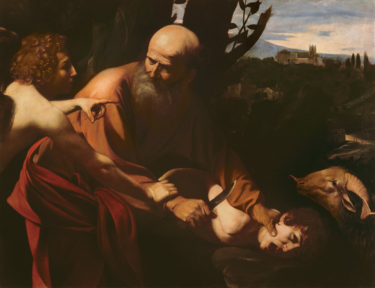 The Sacrifice of Isaac, 1603 by Michelangelo Merisi Caravaggio