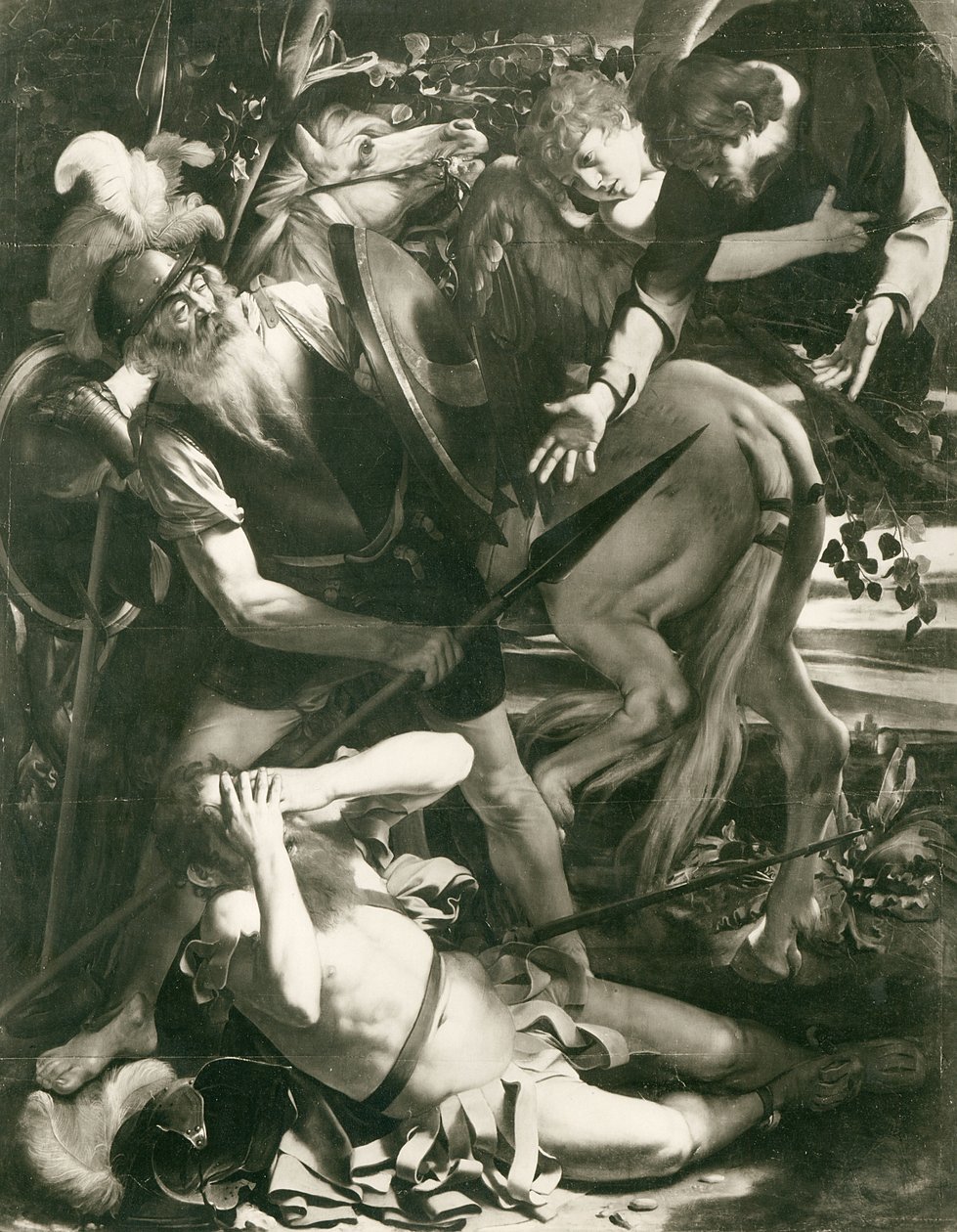 The Conversion of St. Paul by Michelangelo Merisi Caravaggio