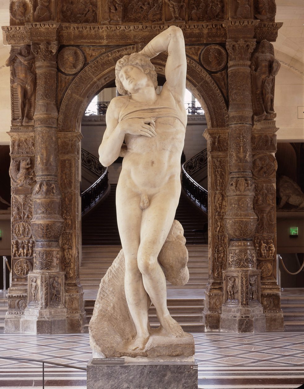 Captive, known as The Dying Slave by Michelangelo Buonarroti