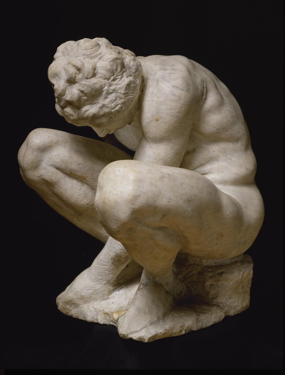 Crouching Boy by Michelangelo Buonarroti