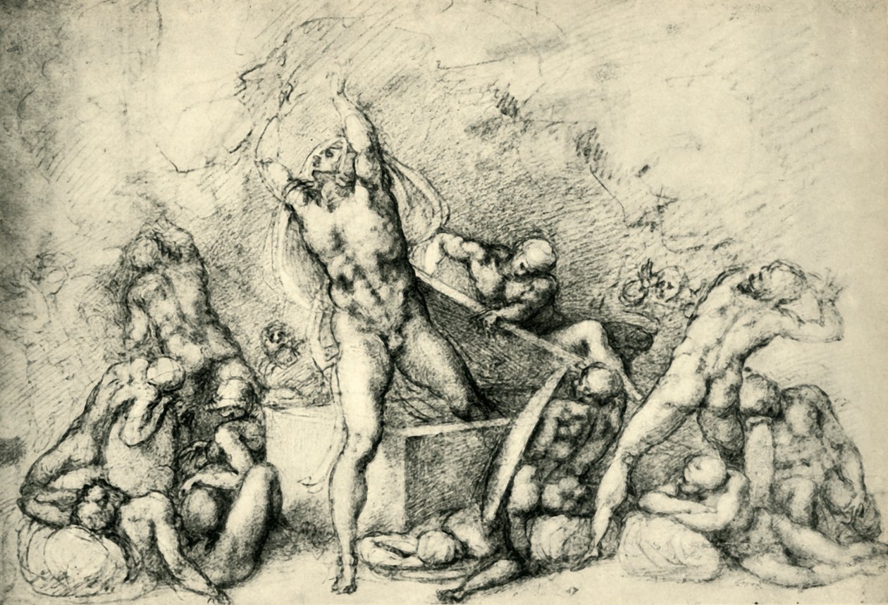 The Resurrection by Michelangelo Buonarroti