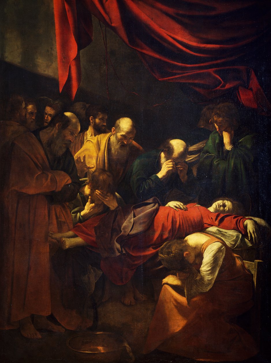 The Death of the Virgin by Michelangelo Merisi da Caravaggio