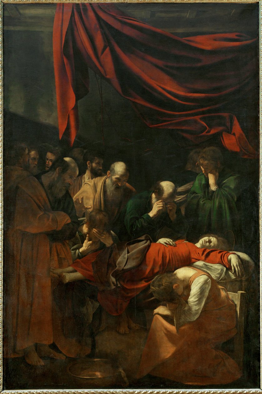The Death of the Virgin by Michelangelo Merisi da Caravaggio