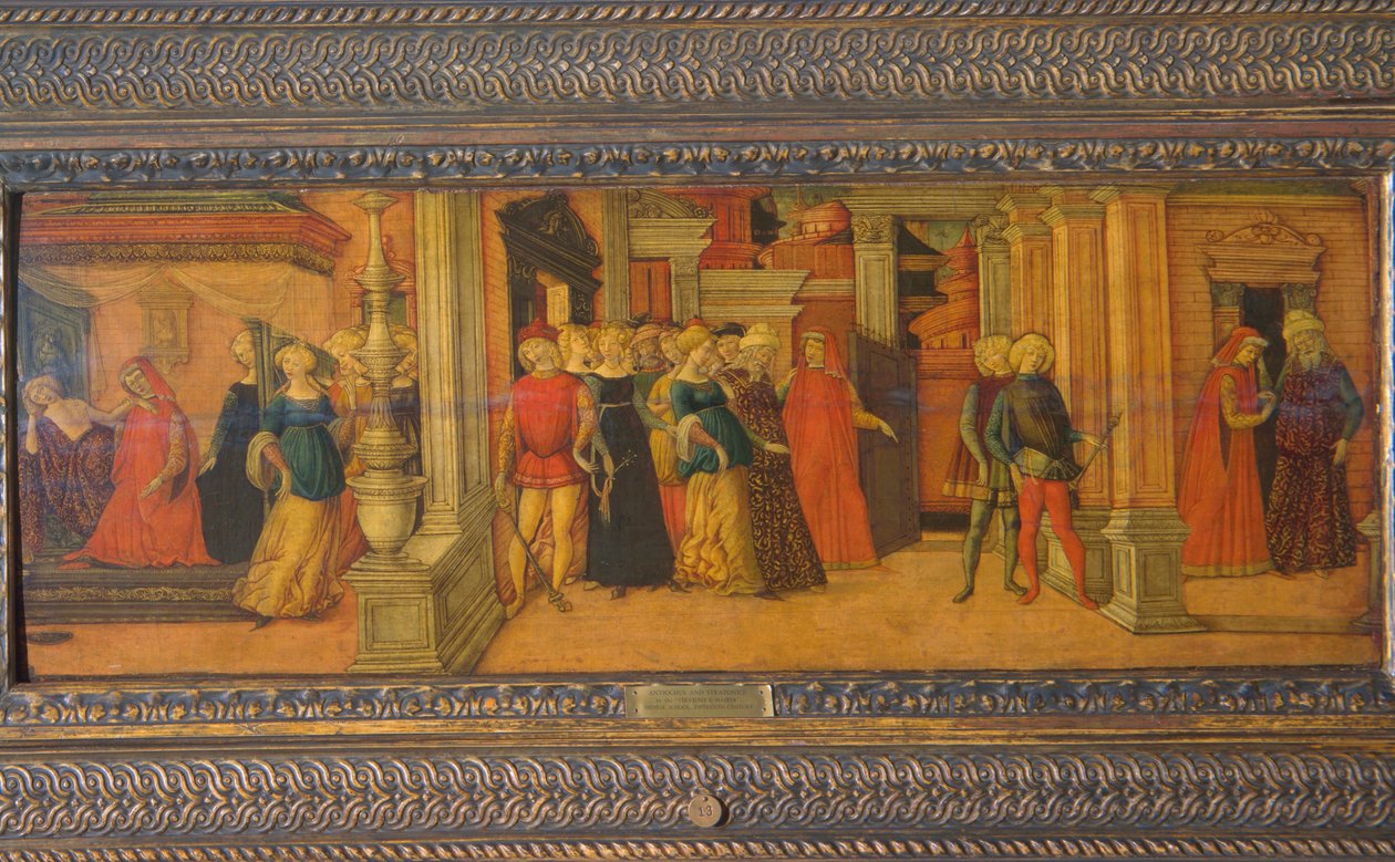 Antiochus and Stratonice, c.1470 by Michele Ciampanti