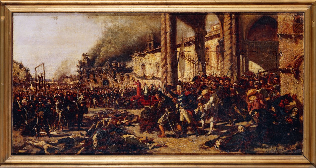 The Slaughters of Altamura by Michele Cammarano
