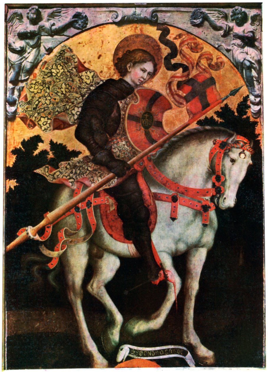St Chrisogonus by Michele Giambono