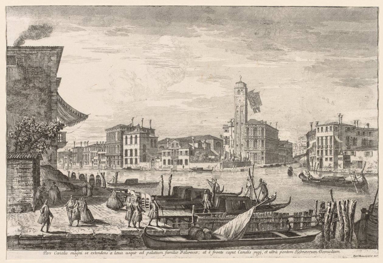Views of Venice: Cannaregio by Michele Marieschi