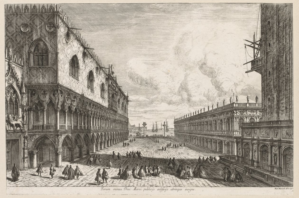 Views of Venice: The Piazzetta by Michele Marieschi