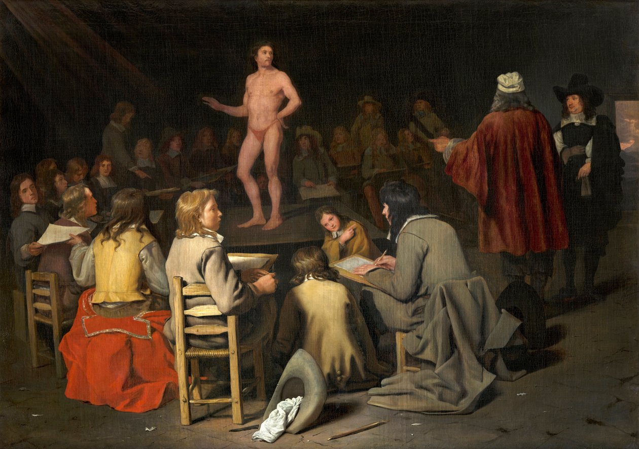 The Drawing Class by Michiel Sweerts