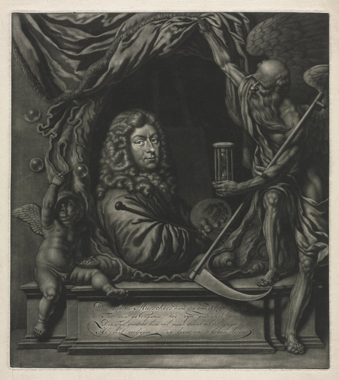 Self-Portrait by Michiel van Musscher