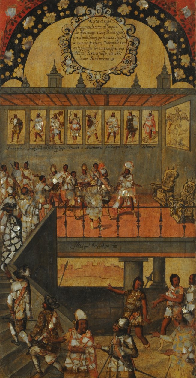 The Conquest of Mexico, Plate XII by Miguel Gonzales