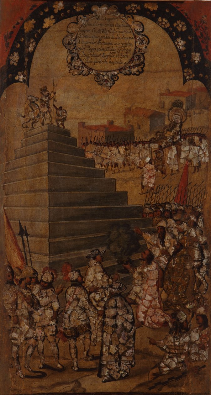 The Conquest of Mexico. Plate XIII by Miguel Gonzales