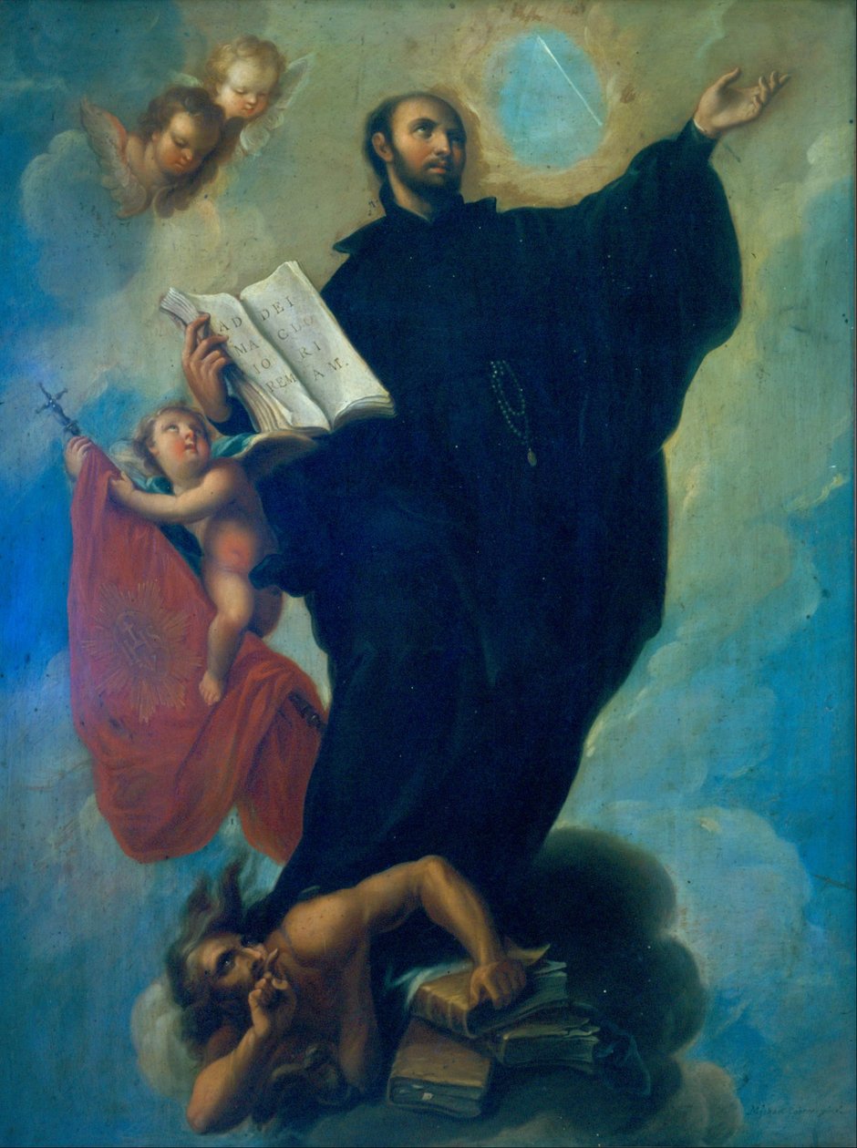Saint Ignatius of Loyola by Miguel Cabrera
