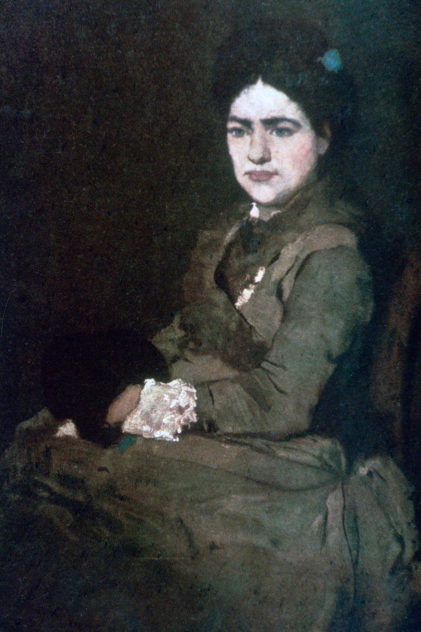 Mrs Munkacsy by Mihály Munkácsy