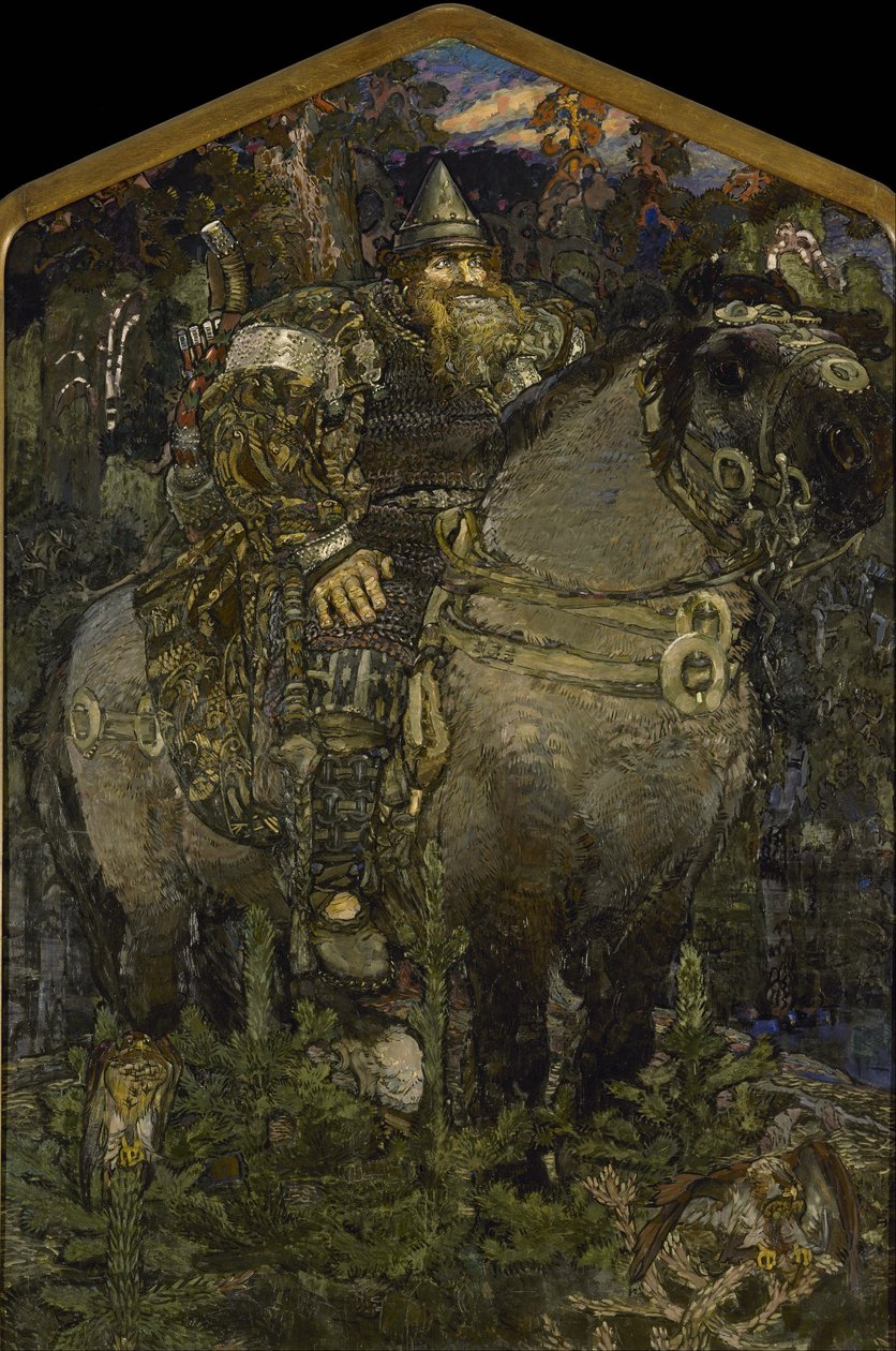 Bogatyr by Mikhail Aleksandrovich Vrubel