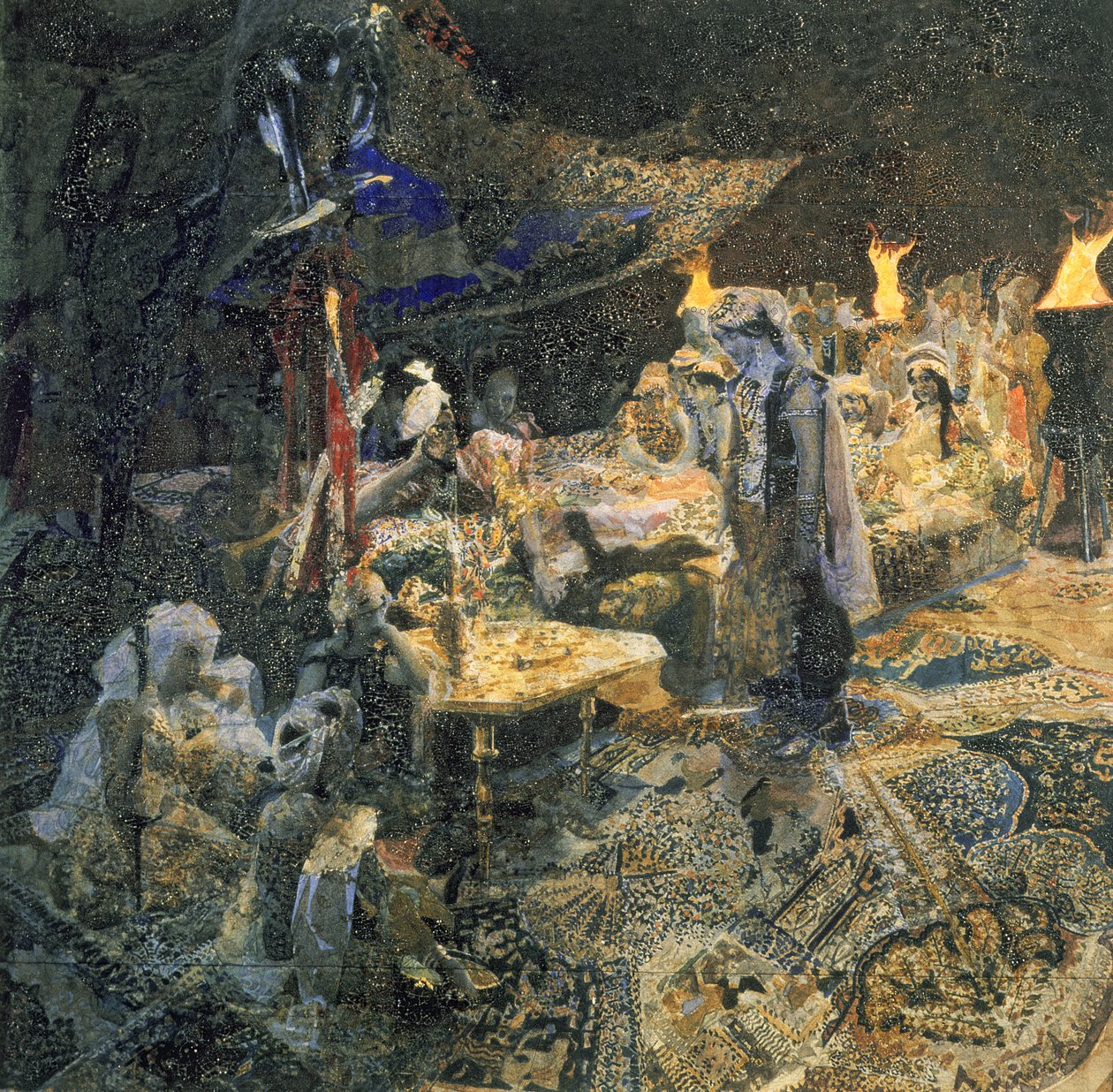 Eastern Tale by Mikhail Aleksandrovich Vrubel