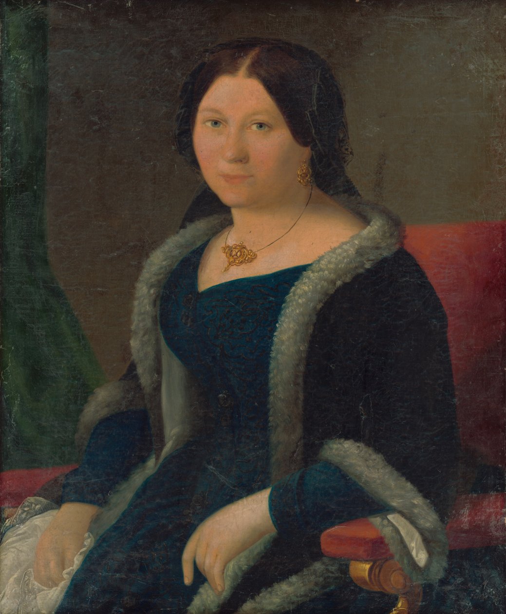 Portrait of a Young Woman by Miklós Barabás  
