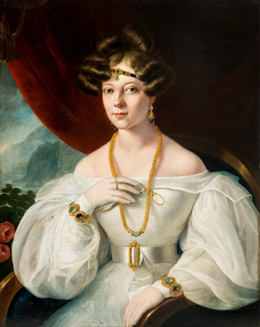 Portrait of a Woman by Miklós Barabás