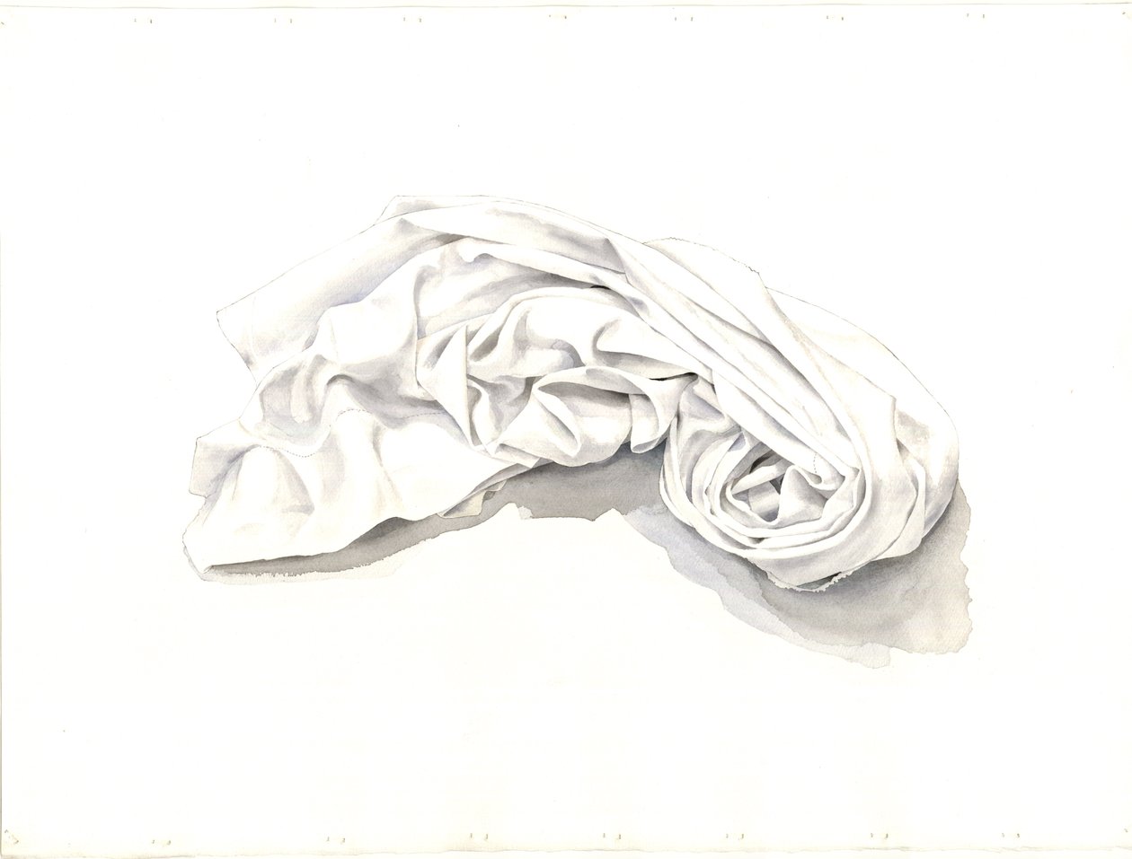 Curled-up Sheet, 2004 by Miles Contemporary Artist Thistlethwaite