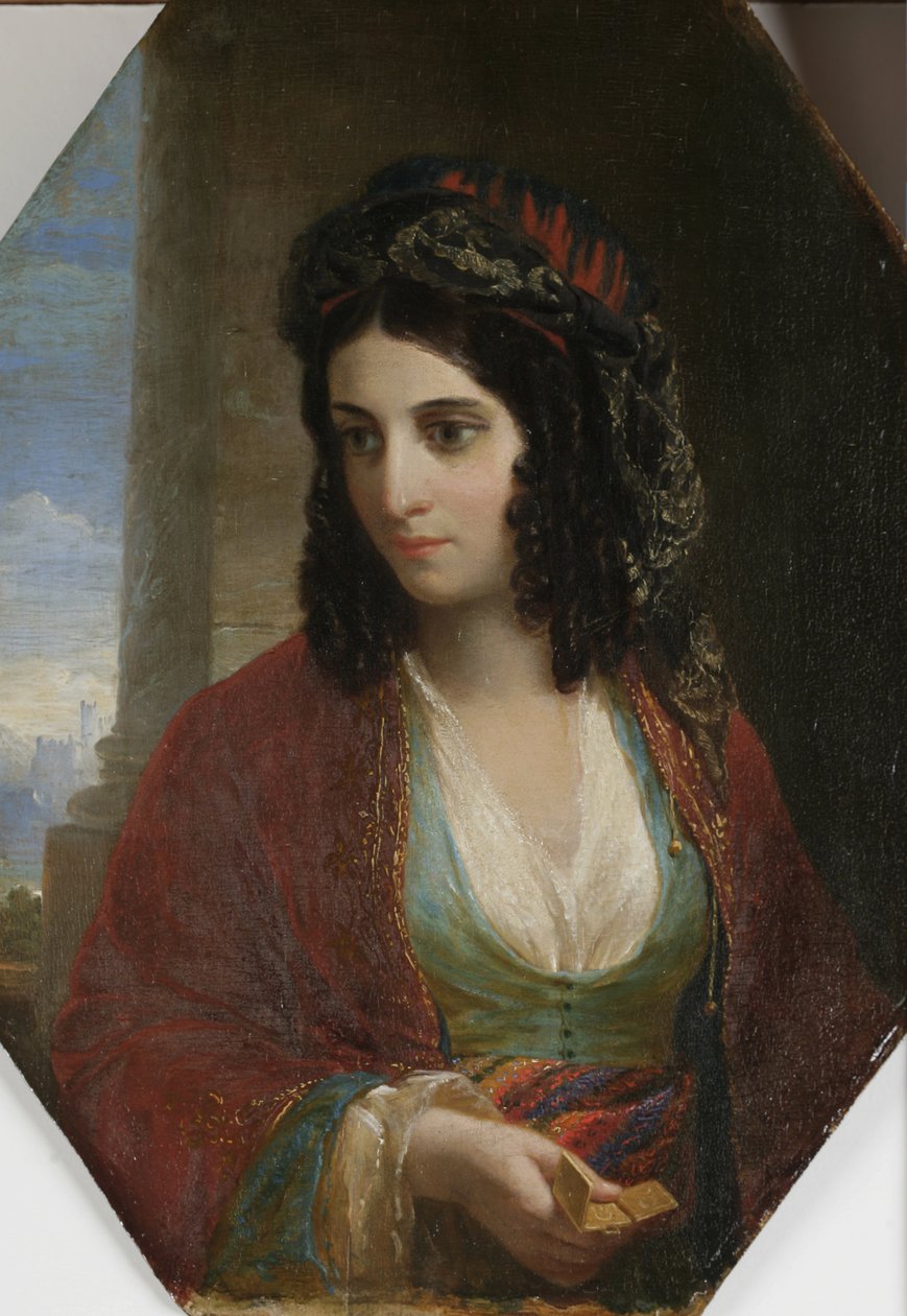 Circassian Girl by Miner Kilbourne Kellogg