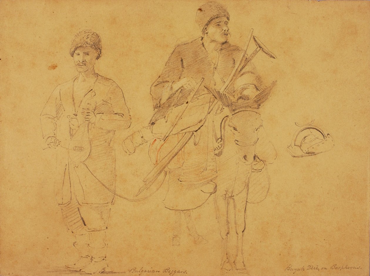 Bulgarian Beggars by Miner Kilbourne Kellogg