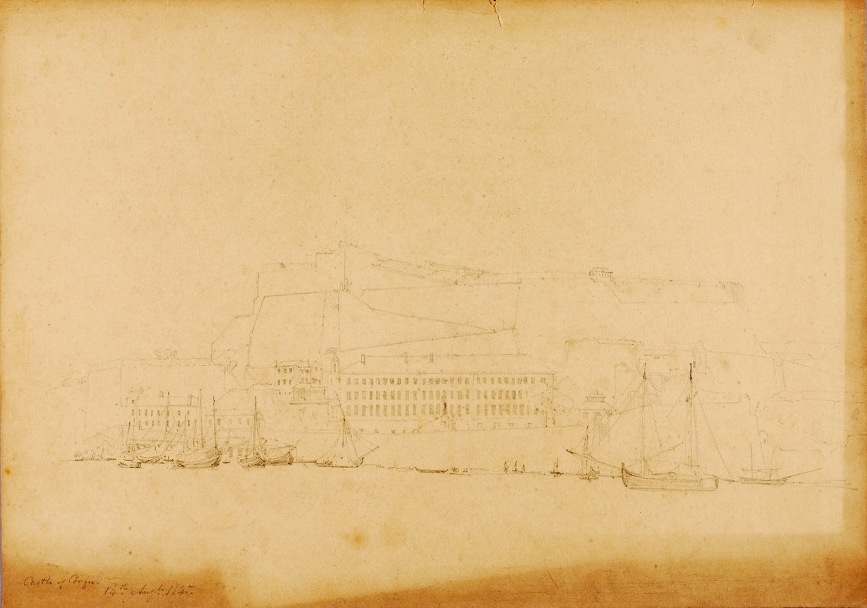 Castle of Corfu by Miner Kilbourne Kellogg